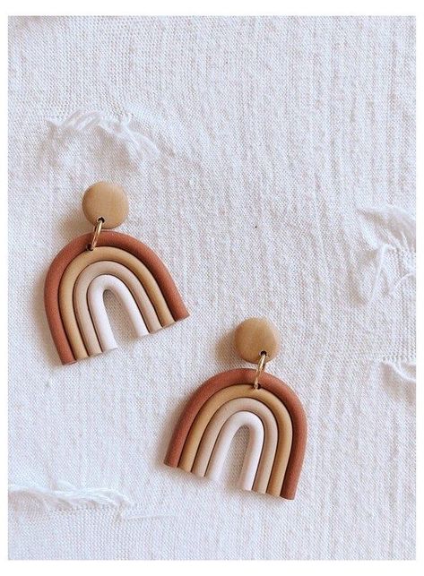 Cercei Din Lut Polimeric, Diy Earrings Polymer Clay, Polymer Clay Jewelry Tutorials, Handmade Clay Jewelry, Polymer Earrings, Polymer Clay Diy, Polymer Clay Jewelry Diy, Polymer Jewelry, Clay Jewelry Diy