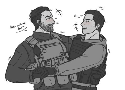 Tubsterr 🧼💀 on Twitter: "I wonder what song they're dancing to🤔 #Alerudy #alejandrovargas #rodolfoparra https://t.co/c97UnAN2KL" / Twitter Alejandro X Rudy, John Mactavish, Call Off Duty, Call Of Duty Ghosts, Ship Drawing, Cod Fish, Army Men, Masked Man, Military Men