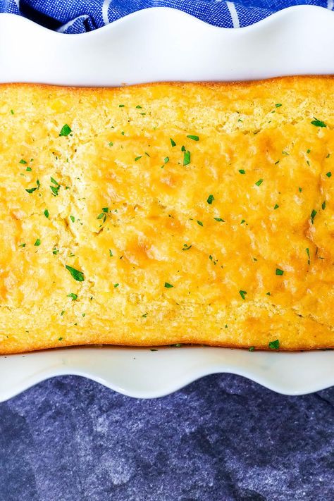 Mexican Cornbread Jiffy, Cheesy Grits Recipe, Mexican Cornbread Recipe, Mexican Cornbread, Corn Casserole Recipe, Cheesy Mashed Potatoes, Thanksgiving Dinner Recipes, Just A Pinch Recipes, Delicious Thanksgiving