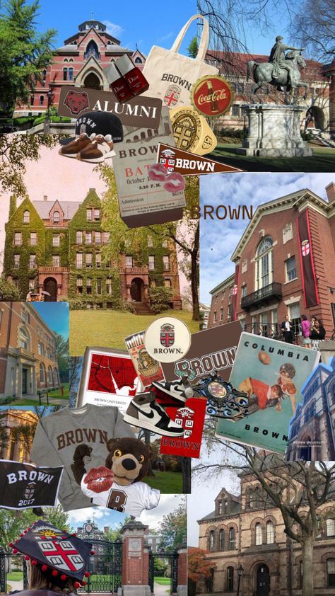 Brown University Aesthetic, University Wallpaper, University Inspiration, College Wallpaper, University Aesthetic, Brown College, College Vision Board, Ivy League Schools, Brown University