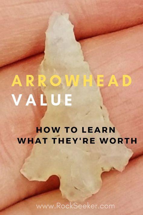 It can be frustrating not knowing the real value of Indian arrowheads that you've either found or collected. But there is a way to help you determine the true VALUE OF ARROWHEADS. Value is measured in different ways, and in this post I'll share with you the best way to find your arrowheads value and other Indian artifacts value. #Arrowheads #ArrowheadHunting #RockSeeker Artifact Hunting, Ancient Artifacts Prehistoric, Indian Arrowheads, Stone Age Tools, Paleo Indians, Arrowheads Design, Native American Tools, Native American Proverb, Rock Collecting