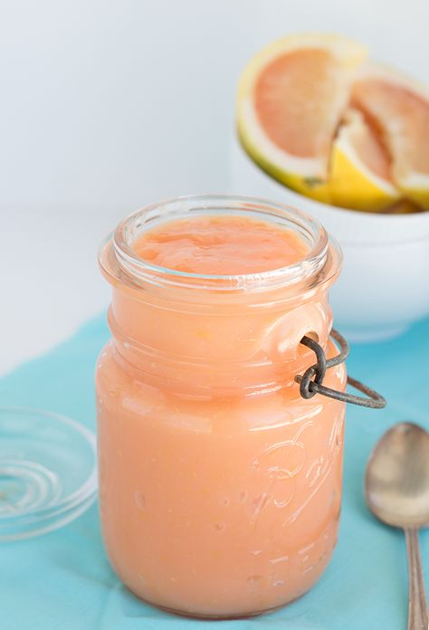 Grapefruit Curd Grapefruit Curd, Grapefruit Recipes, Curd Recipe, Dessert Aux Fruits, Jam And Jelly, Healthier Recipes, Cake Fillings, Dessert Sauces, Winter Recipes