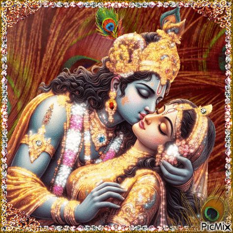 💕Radha Krishna💕 Govind Dev Ji, Unique Radha Krishna Images, Radha Govind, Hare Rama Hare Krishna, Shri Radha, Krishna Hd, Oneplus Wallpapers, Radha Painting, Shree Krishna Wallpapers