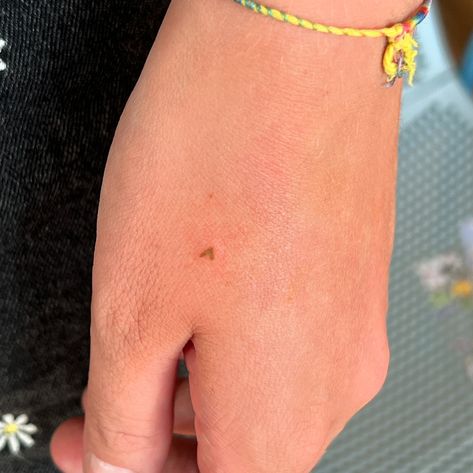 tiniest heart freckles for Lisa’s first tattoos 💓 thank you so much for your trust! Heart freckles are £80 for up to 8, can be anywhere and are semi permanent, tattooed with a machine 💓 Link in my bio to book! #pmu #heartfreckles #fauxfreckles #handtattoo #cutetattoo #smalltattoo #fyp #fypシ Small Heart Freckle Tattoo, Heart Freckle Tattoo, Heart Freckles, Freckle Tattoo, First Tattoos, Billy Martin, Faux Freckles, Tiny Heart, First Tattoo