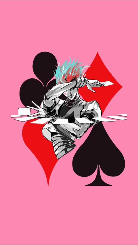 Hisoka Pc Wallpaper, Hisoka Eyes Tattoo, Hisoka Morrow, Hunterxhunter Hisoka, Hunter Anime, Art Collage Wall, Dreamy Art, Bleach Anime, Hunter X Hunter