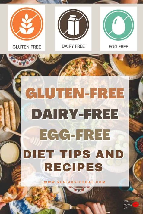 Egg Free Diet, Dairy Free Egg Free Recipes, Egg Free Breakfast, Dairy Free Recipes Dinner, Allergen Free Recipes, Soy Free Recipes, Nut Free Recipes, Dairy Free Breakfasts, Gluten Free Egg Free