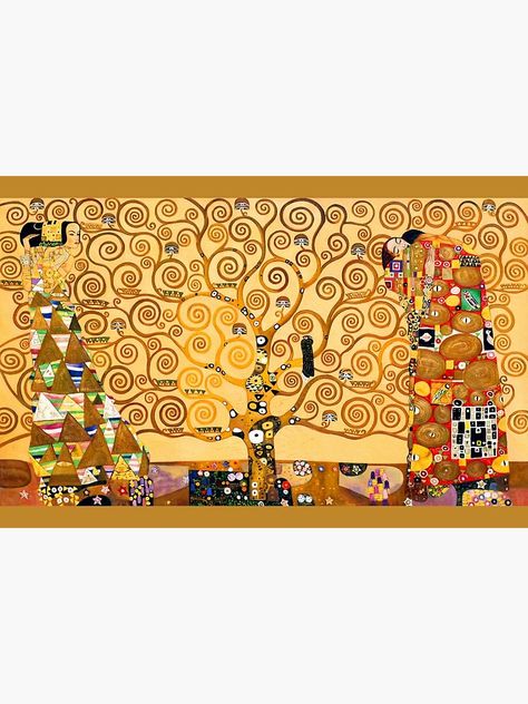 Tree Of Life Painting, Gustav Klimt Art, Klimt Paintings, Klimt Art, Life Poster, Paul Cezanne, Gustav Klimt, Tree Of Life, Painting Prints