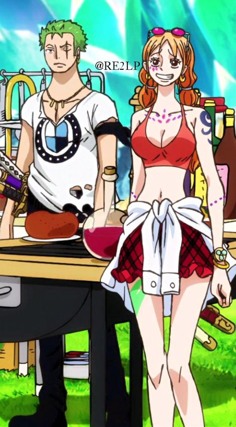 Luffy Zoro Nami, Luffy X Nami, One Piece Cartoon, Zoro Nami, Film Red, One Piece Nami, Nami One Piece, One Piece Funny, Zoro One Piece