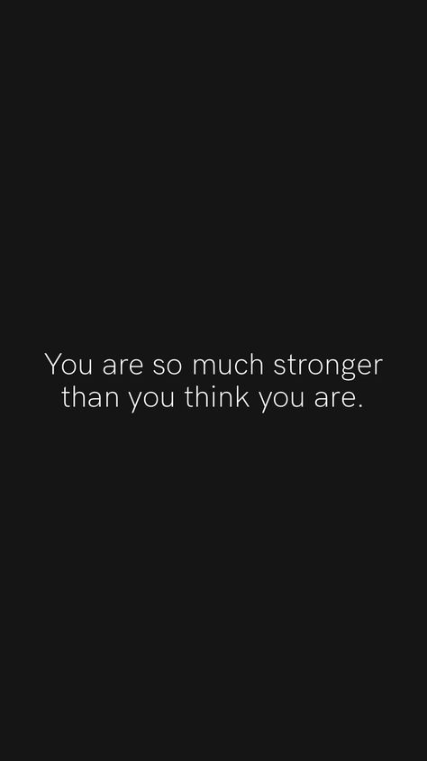 Quotes About Getting Stronger, You Are So Much Stronger Than You Think, Motivation App, Stronger Than You Think, Grow Strong, Stronger Than You, Daily Inspiration Quotes, Mini Canvas Art, Mini Canvas