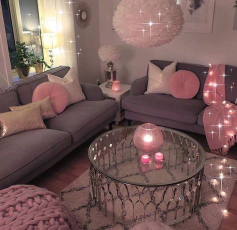 Romantic Living Room, Decor Studio, Woman Cave, Versace Home, Living Room Makeover, Living Room Decor Apartment, Apartment Living Room, Cozy Living Rooms, My New Room