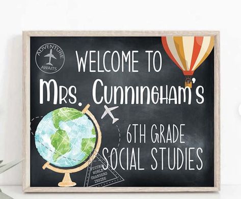 This Learning & School item by NayaraPrints has 31 favorites from Etsy shoppers. Ships from United States. Listed on 27 Jun, 2023 Teacher Classroom Door Signs, Classroom Door Sign, Classroom Door Signs, Teacher Name Signs, 6th Grade Social Studies, Social Studies Classroom, Teacher Signs, Classroom Door, Teacher Name