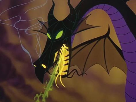 Pet Raven, Maleficent Dragon, Sleeping Beauty 1959, Sleeping Beauty Maleficent, Disney Version, Dragon Images, Disney Sleeping Beauty, Princesa Disney, Disney Couples