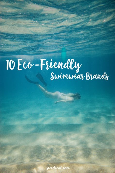 10 Eco-Friendly Sustainable Swimwear Brands you need to shop ASAP! #sustainablefashion Eco Friendly Bathing Suits, Eco Friendly Swimwear, Beachwear Brands, Ethical Clothing Brands, Eco Friendly Brands, Time Is Now, Sustainable Clothing Brands, Sustainable Swimwear, Making A Difference