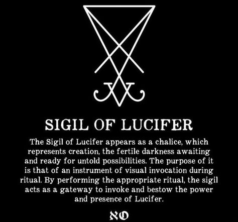 Sigil Of Lucifer, Ritual