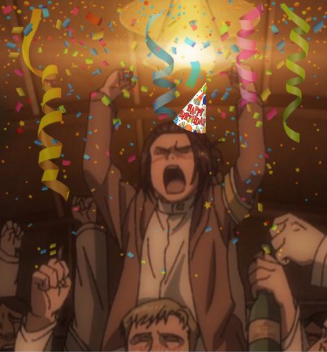 Happy Birthday Anime Art, Happy Birthday Aesthetic, Anime Happy Birthday, Birthday Anime, Happy Birthday Hearts, Its My Bday, Happy Birthday Icons, Anime Birthday, Badass Girl