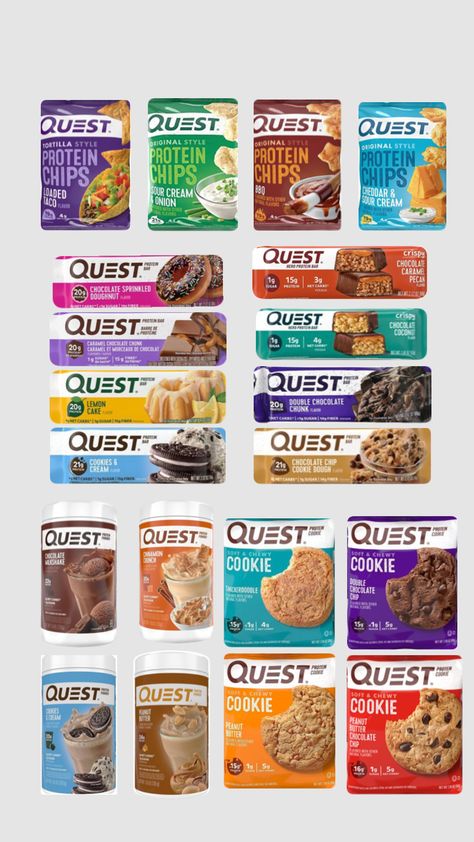 Quest Protein🤍 Quest Snacks, Quest Protein, Quest Bars, Quest Nutrition, Food Therapy, Protein Foods, Fitness Diet, Low Carb Keto, Cheddar