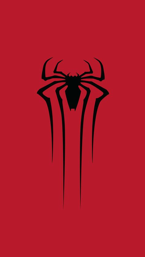 Spiderman Red Wallpaper, Spiderman Logo Symbols, Spider Man Symbol, Spiderman Sign, Spiderman Symbol, Symbol Wallpaper, Red And Black Wallpaper, Marvel And Dc Characters, Amazing Spiderman Movie