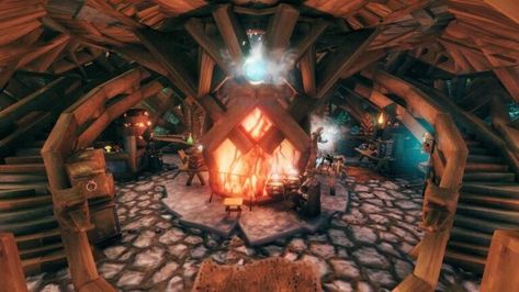 Valhiem House Ideas, Valheim Builds, Housing Inspiration, Gaming Things, Viking House, Fantasy Architecture, Conan Exiles, Viking Life, Ark Survival Evolved