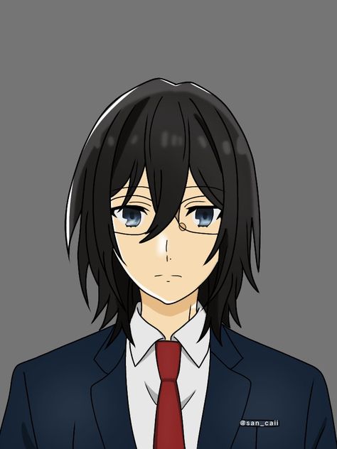 He is a student in Class 3-1 of Katagiri Senior High School. Anime College Student, Anime Classroom With Students, Jjk Kyoto Students, Anime Highschooler Students, School Days Kotonoha Katsura, Miyamura Horimiya, Izumi Miyamura, Anime School, Senior High School