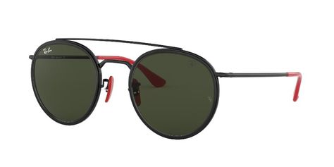 Ray-Ban Releases Ultra-Stylish, Limited Edition Ferrari Scuderia Sunglasses Ferrari Collection, Ray Ban Round Sunglasses, Ray Ban Models, Ferrari Scuderia, Round Ray Bans, Ray Ban Men, Scuderia Ferrari, Sunglass Hut, Glasses Online