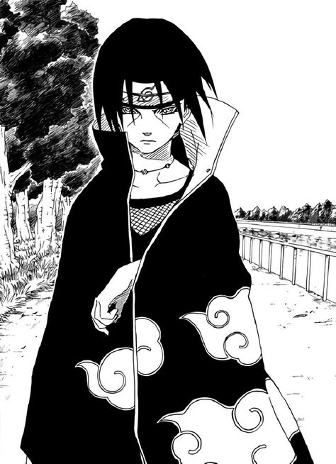 Itachi Manga, Naruto Tattoo, Itachi Uchiha Art, Naruto Drawings, Naruto Comic, Naruto Art, Itachi Uchiha, Manga Characters, Anime Character Drawing