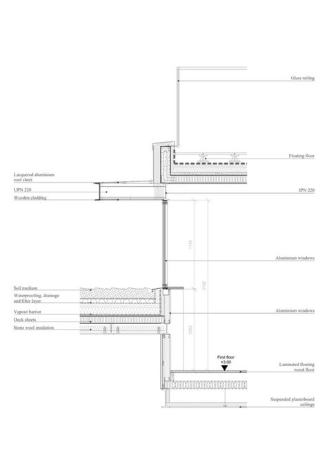 15 Details of Metal Structures and Facades for Residential Projects | ArchDaily Beam House, Hotel Design Architecture, Single House, Wooden Cladding, Architectural Representation, Beam Structure, Canopy Architecture, Steel Frame House, Steel Canopy