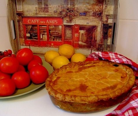 Chicken pie is one of our favourite dinner or festive dishes. Of course, as with all traditional dishes the world over, there are many slight variations, although the spices should be the same as given here. This recipe is about as close to the genuine old-fashioned one as possible, and although seasonings can be varied, subtle nutmeg and clove are non-negotiable! As modern supermarket chickens cannot compare to the flavour of my grannies and Moms free-range birds, do shop for a plump, golden... Modern Supermarket, Steamed Green Beans, Traditional Dishes, Chicken Pie, African Recipes, Herb Seasoning, South African Recipes, Oven Dishes, African Style