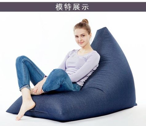 Cover only No Filler EXTRA LARGE Back rest bean bag lounger, relax beanbag chair, oversized full enjoyment sofa furniture-in Bean Bag Sofas from Furniture on Aliexpress.com | Alibaba Group Leg Reference, Sitting Pose Reference, Bean Bag Lounger, Sitting Cross Legged, Sitting Pose, Bean Bag Sofa, Sitting Poses, Bag Chair, Cheap Bags