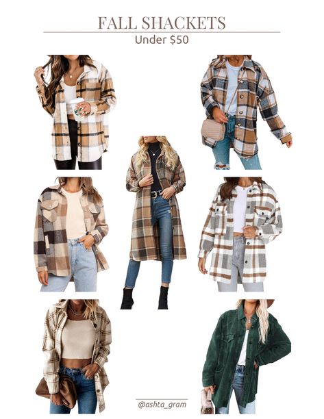 Beaully Womens Casual Plaid … curated on LTK Plaid Women Outfit, Plaid Shaket Jacket Outfit Fall, Plaid Outfits For Women, Shaket Jacket Outfit, Plaid Jacket Outfit, Fall Jackets Outfit, Plaid Jacket Women, Checkered Jacket, Plaid Outfits