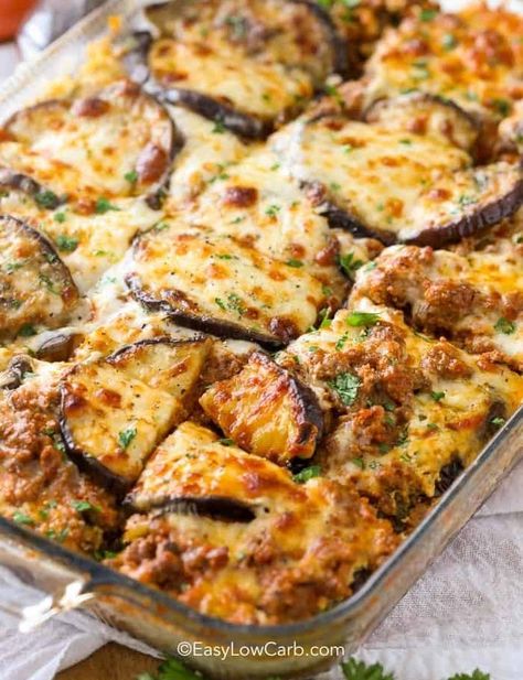 Egg Plant Lasagna Recipe, Keto Eggplant Lasagna, Low Carb Eggplant, Eggplant Lasagna Recipe, Keto Eggplant, Easy Casserole Dishes, Completely Delicious, Meal Rotation, Low Carb Lasagna