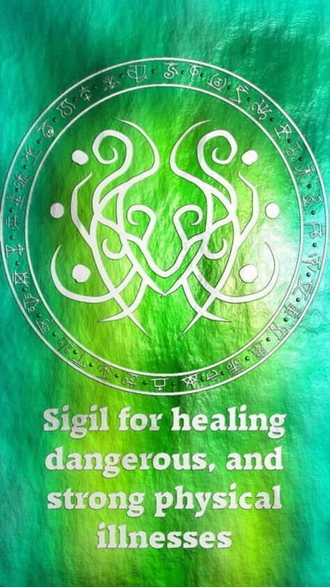 powerful-sigil-signs-for-different-aspects-of-life Sigil For Healing, Sigil For Health, Wolf Of Antimony, Tattoos For Men And Women, Magick Symbols, Sigil Tattoo, Magia Das Ervas, Health And Wealth, Wiccan Symbols