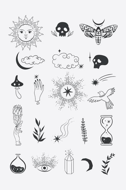 Witch Tattoo, Cute Tiny Tattoos, Poke Tattoo, Line Art Tattoos, Simplistic Tattoos, Mini Tattoos, Minimalist Tattoo, Moon Tattoo, Tiny Tattoos