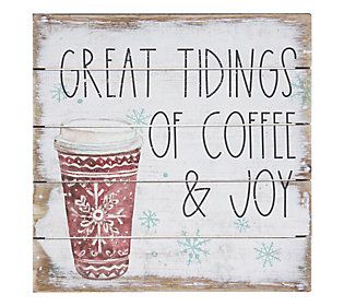 Christmas Open House, Rustic Wood Sign, Christmas Signs Wood, Holiday Signs, Rustic Wood Signs, Cricut Craft Room, Coffee Station, Coffee Signs, Christmas Coffee