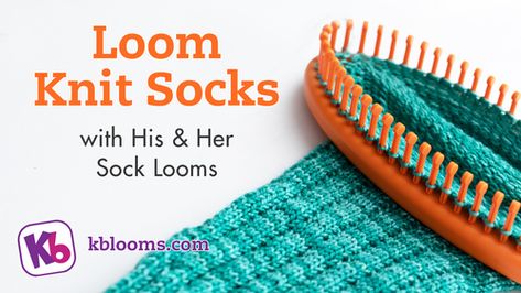 How-To Knit Socks - Complete Pattern - http://www.knittingboard.com/ Sock Loom Patterns, Loom Knit Socks, Sock Loom, Loom Knitting Pattern, Loom Hats, Loom Knitting Tutorial, Loom Knitting Stitches, Loom Crochet, Knifty Knitter