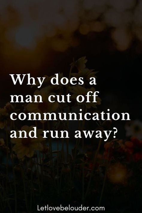 For example, if he kept talking about his work, he would tell you that he was very busy at the moment, etc … Without a doubt, couple relationships are not his priority at the moment. He had a great time with you, but the timing is bad and he can’t see himself considering any more just yet. He Won’t Open Up, Men Who Can’t Communicate, Lets Work It Out Quotes Relationships, He Just Stopped Talking To Me, Why Did He Stop Talking To Me, Bad Timing Quotes Relationships, Bad Communication Quotes, He Stopped Talking To Me, Not A Priority To Him Quotes