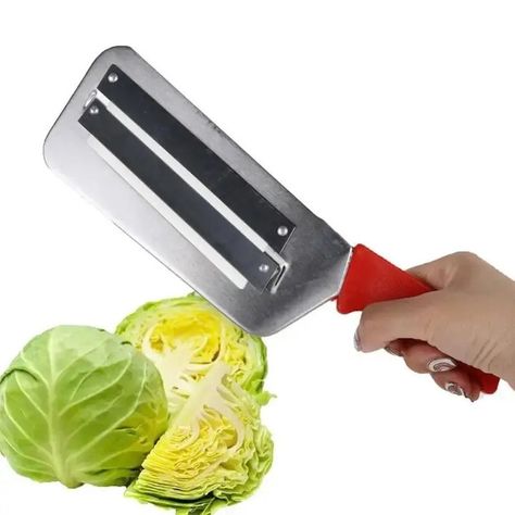 Stainless Steel Cabbage Hand Slicer Shredder Vegetable Kitchen Manual Cutter Vegetable Cutter Kitchen Tools https://halalzen.com/products/stainless-steel-cabbage-hand-slicer-shredder-vegetable-kitchen-manual-cutter-vegetable-cutter-kitchen-tools Halalzen #Bestseller Cabbage Slicer, Homemade Coleslaw, Chinese Cabbage, Vegetable Slicer, Vegetable Tools, Mandolin, Coleslaw, Kitchen Tools And Gadgets, Kitchen Bar