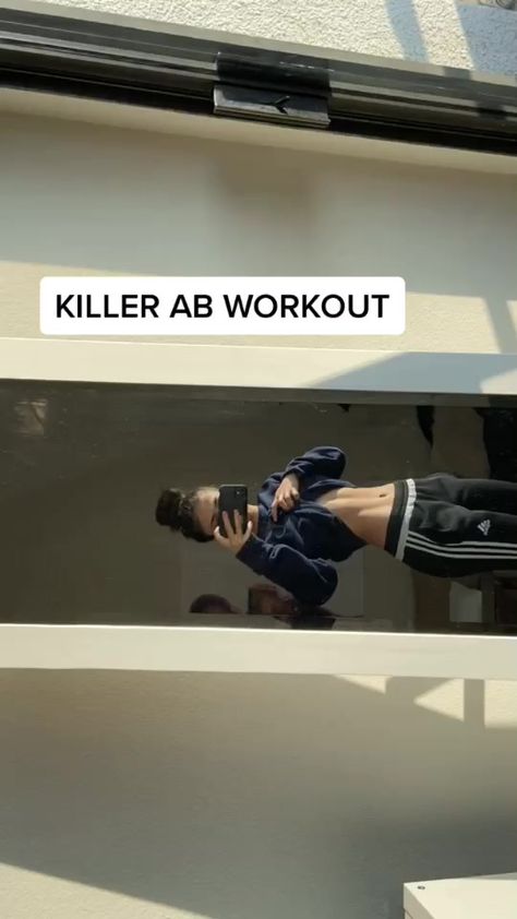 Tiktok Workout, Killer Ab Workouts, Beginner Pilates, Motivasi Diet, Pilates Video, Killer Abs, Trening Fitness, Full Body Gym Workout, Body Workout Plan