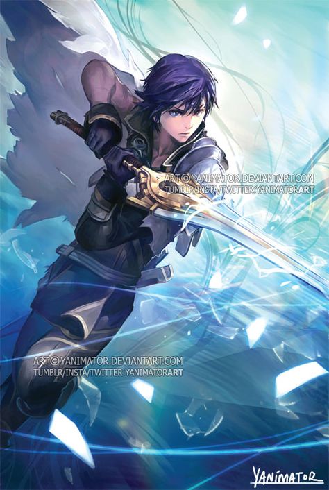 Fire Emblem Chrom by yanimator Chrom Fire Emblem, Fire Emblem Chrom, Fire Emblem Wallpaper, Roy Fire Emblem, Fire Emblem Warriors, Fire Emblem Games, Fire Emblem Characters, Fire Emblem Awakening, Fire Emblem Heroes