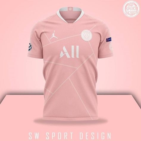 Pink Jersey Football, Jersey Design Futsal, Pink Jersey Design, Pink Football Jersey, Pink Football Shirt, Soccer Uniforms Design, Volleyball Jersey Design, France Jersey, School Jersey