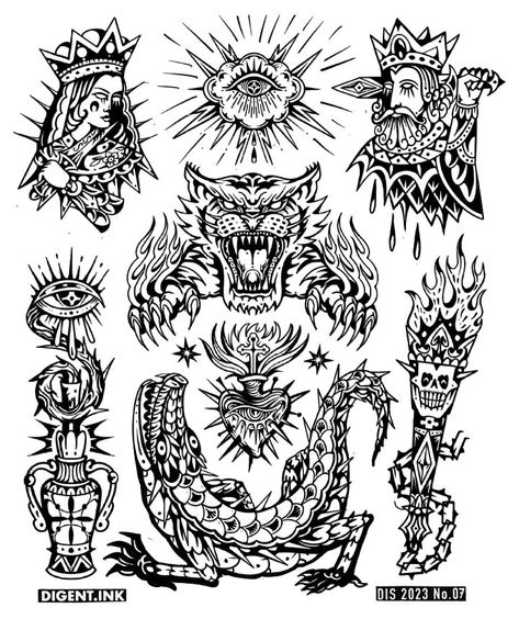 Japanese Tattoo Filler, Bw Traditional Tattoo, Stomach Tattoos Traditional, Black Work Traditional Tattoo, Spooky Traditional Tattoo Sleeve, Men’s Shoulder Tattoo Ideas, Gothic Traditional Tattoo Sleeve, Dark Traditional Tattoo Flash, American Traditional Dark Tattoo