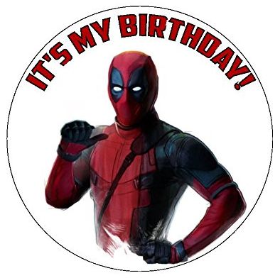 . 5 Birthday Cake, Deadpool Party, Deadpool Birthday, Deadpool Logo, 5th Birthday Cake, 5 Birthday, Deadpool And Spiderman, Deadpool Comic, Deadpool Wallpaper