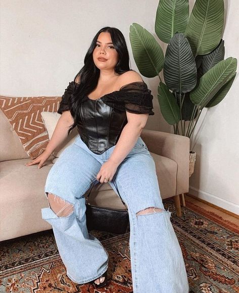 Curvy Street Style, Outfits Gorditas, Plus Zise, Fashion Nova Curve, Prom Dress Inspiration, Crop Top Outfits, Pinterest Outfits, Curvy Girl Outfits, Curvy Outfits