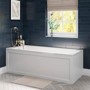 Search results for 'bath panel' | Drench Tiled Bath Panel, Bath Side Panel, Panel Bathroom, Tiled Bath, Burlington Bathroom, 3d Bathroom Design, Wood Panelling, Woodland House, Bath Panel