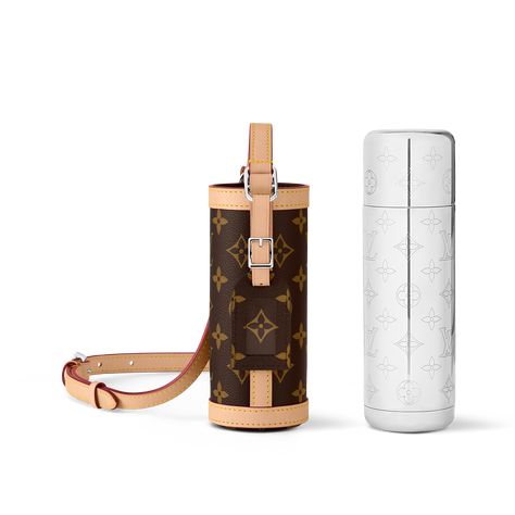 LOUIS VUITTON® - Flask Holder - Monogram Louis Vuitton Yeti, Louis Vuitton Perfume Case, Flask Holder, Louis Vuitton Key Holder With Keys, Louis Vuitton Objets Nomades, Louis Vuitton Vanity Case, Diy Projects To Make And Sell, Louis Vuitton Official, Handbag Shopping