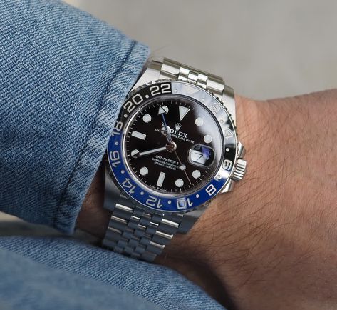 Rolex Gmt Batman, Rolex Batman, Stylish Watches Men, Rolex Tudor, Seiko Mod, Rolex Gmt Master Ii, Best Watches For Men, Rolex Men, Rolex Day Date