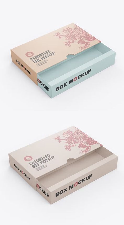 Slide Box Mockup Rigid Box Packaging, Slide Box, Rock Poster Art, Box Mockup, Slide Template, Rock Posters, Cardboard Box, Box Packaging, Mockup Design