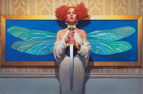 Painting Dragonfly, Thomas Blackshear, Symbolic Art, Arte Grunge, Media Photography, Mixed Media Photography, Poses References, Wow Art, Cross Section