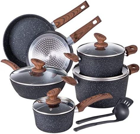 Cookware Set Best, Ceramic Cooktop, Kitchen Cookware Sets, Induction Cookware, Nonstick Cookware Sets, Cookware Set Stainless Steel, Healthy Meals To Cook, Pots And Pans Sets, Cooking Set