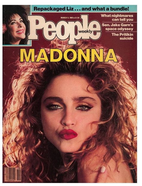 You'll never guess The Sexiest Man of 1987. People Magazine Covers, Look 80s, Madonna 80s, 80s Makeup, Rock & Roll, Vogue Uk, 80s Music, People Magazine, Material Girls