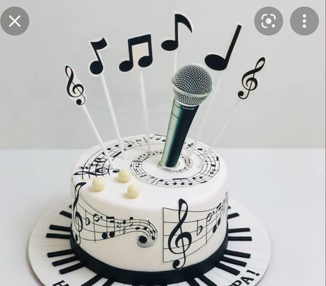 Singer Cake Ideas, Singer Theme Cake, Lover Cake, Fresh Cream Cake, Cake Photography, Cake Online, Fashion Cakes, Cute Birthday Cakes, Cake Boss